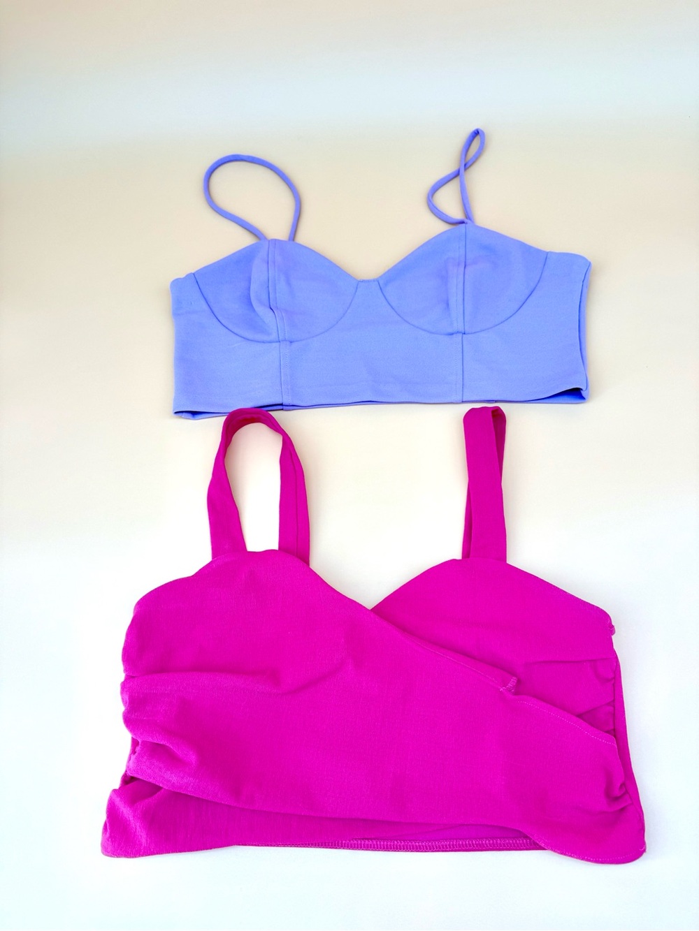 Zaraβ tops BUNDLE in Lilac and Pink Bold Colors Girlhoodcore Barbiecore Dollcore